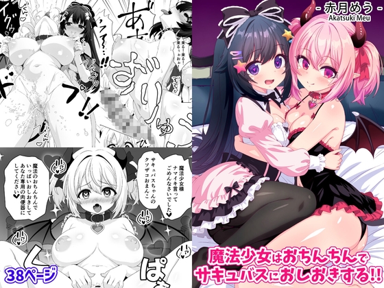 魔法少女はおちんちんでサキュバスをおしおきする!!