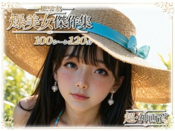【4K_神画質化】超写実・爆美女傑作集【超・大ボリューム】